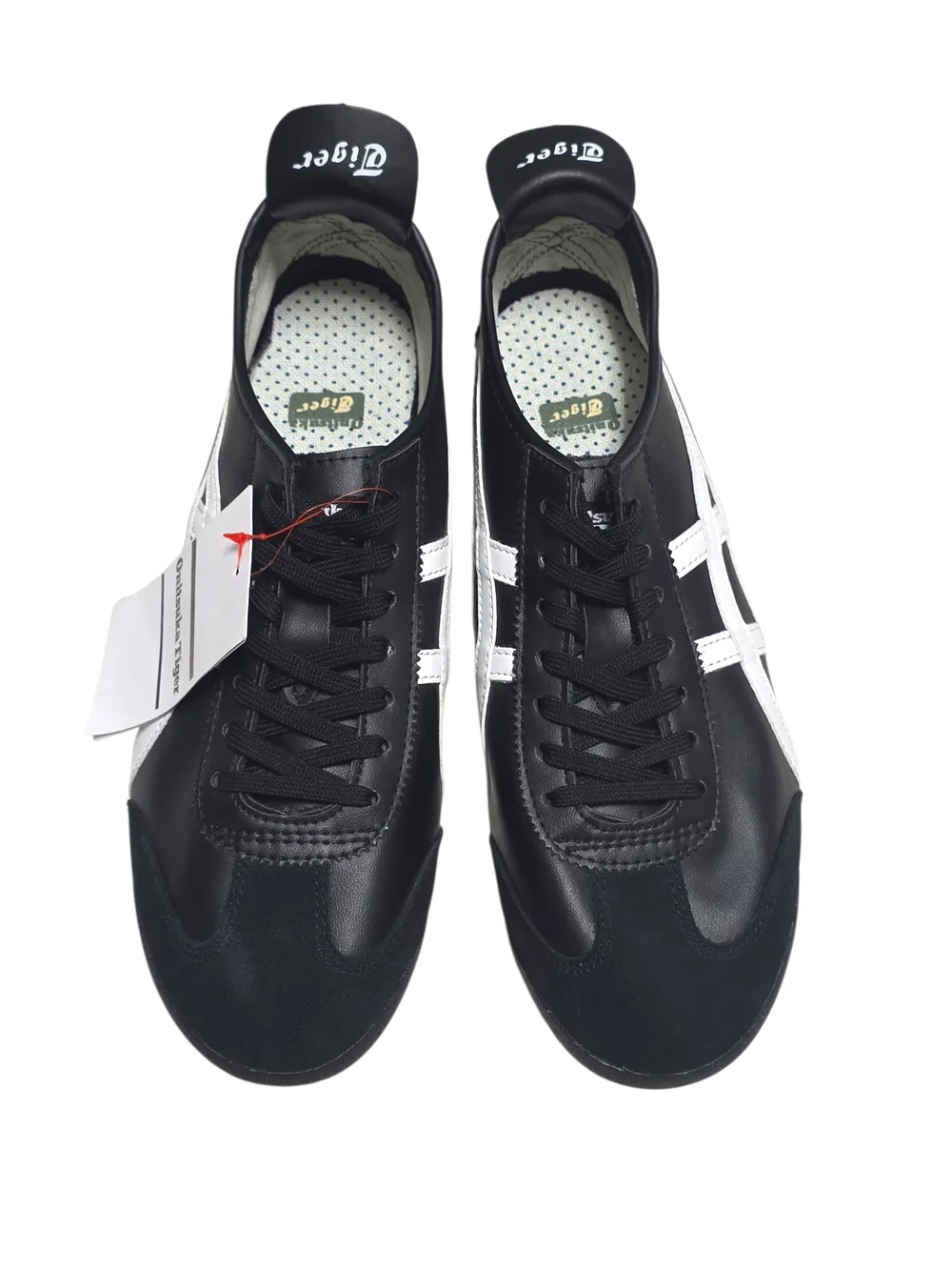 Onitsuka Tiger by Asics Black with White Stripes Low-Profile Sneaker